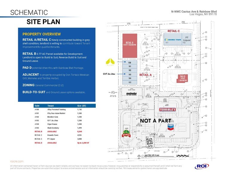 More Photos Of 10435 S Rainbow Blvd, Las Vegas Unknown For Lease