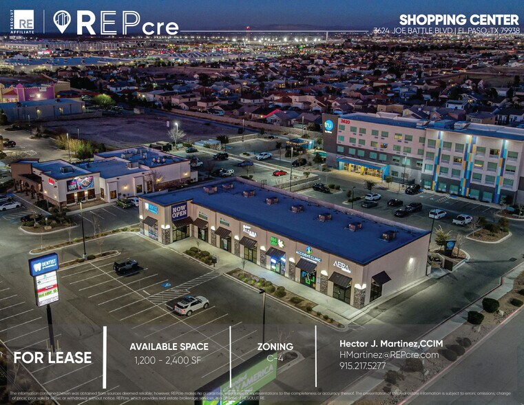 More Photos Of 3624 Joe Battle Blvd, El Paso Storefront For Lease