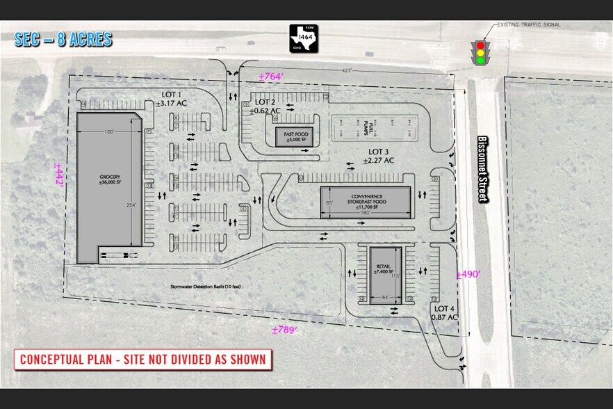 More Photos Of Fm 1464 @ Bissonnet, Richmond Land For Sale