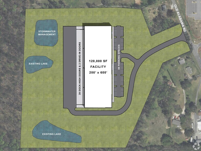 More Photos Of 6073 Old Alabama Rd, Acworth Warehouse For Lease