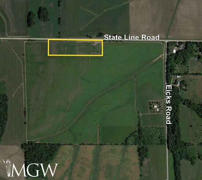 Primary Photo Of 16284 State Line Road, Durand Land For Sale