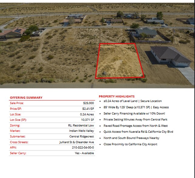 More Photos Of 8000 California City blvd, California City Land For Sale