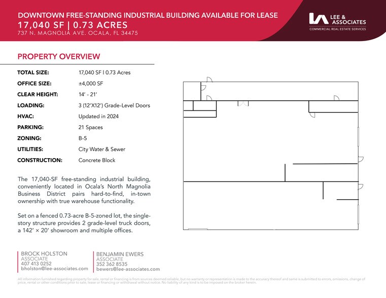 More Photos Of 737 N Magnolia Ave, Ocala Distribution For Lease