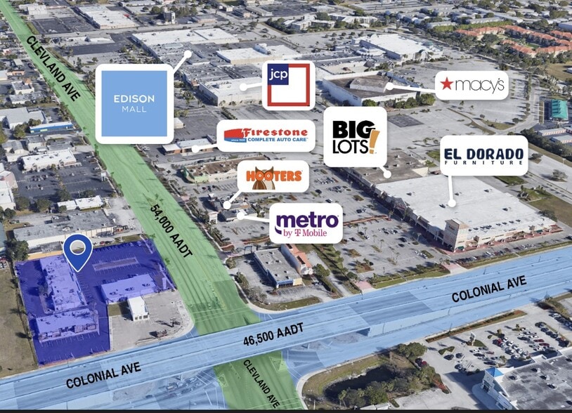 More Photos Of 4434-4458 S Cleveland Ave, Fort Myers Freestanding For Sale