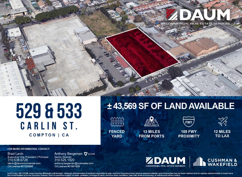 More Photos Of , Compton Land For Sale