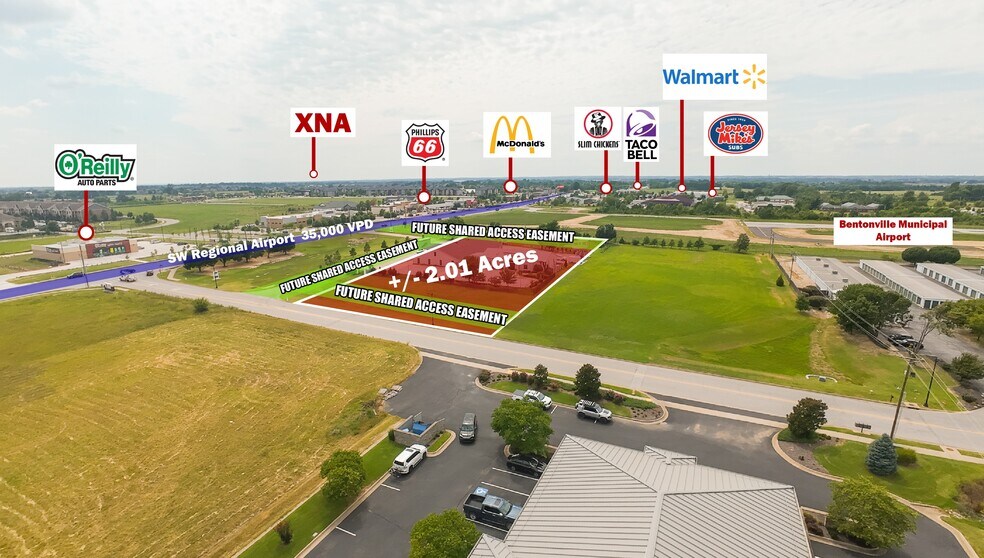 Primary Photo Of 404 SW Regional Airport Blvd, Bentonville General Retail For Lease