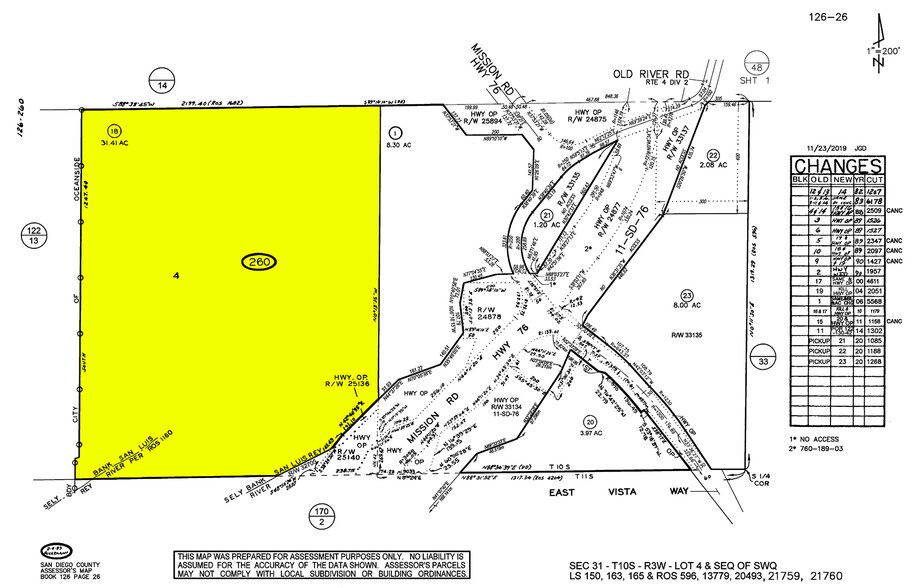 More Photos Of CA-76 & Old River Rd, Bonsall Land For Sale