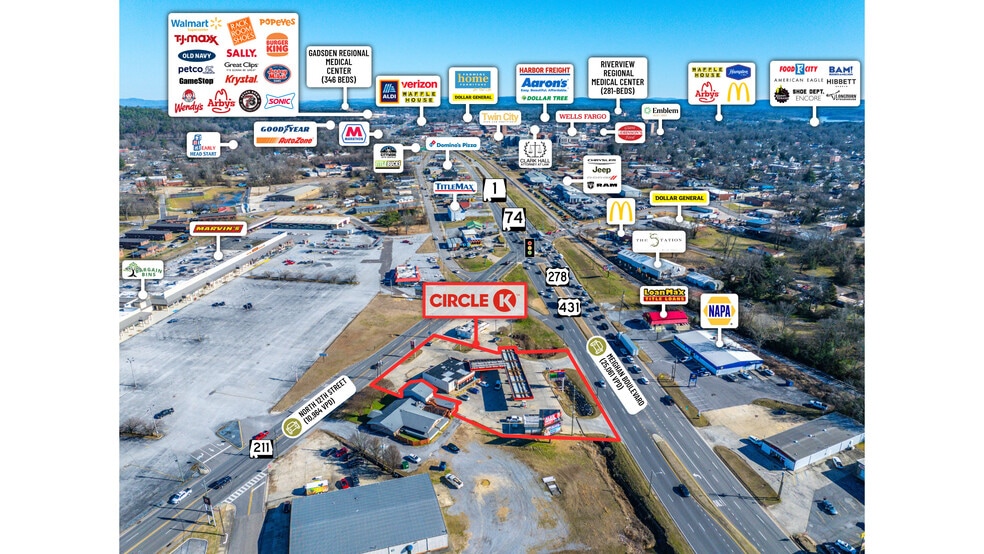 More Photos Of 1205 W Meighan Blvd, Gadsden Convenience Store For Sale