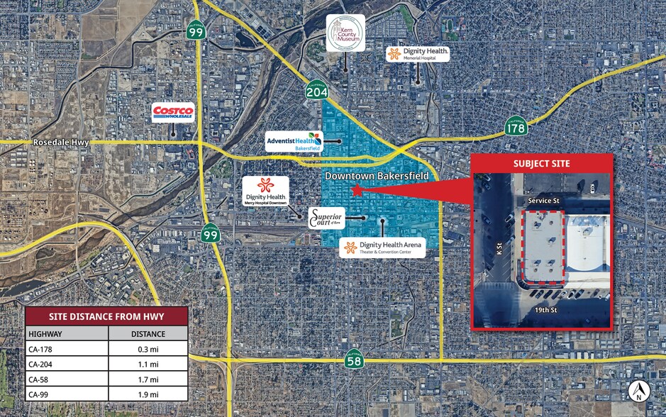 More Photos Of 1330 19th St, Bakersfield Showroom For Lease