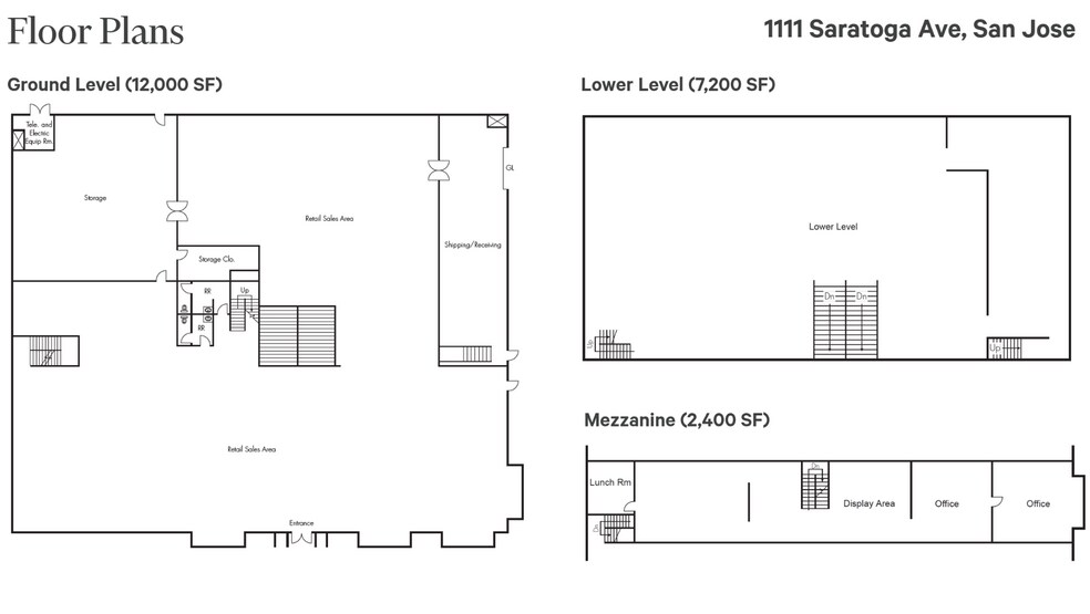 More Photos Of 1111 Saratoga Ave, San Jose Storefront For Lease