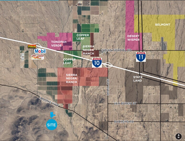 Primary Photo Of 403rd Ave & Salome Highway, Tonopah Land For Sale