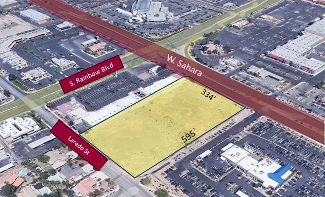 More Photos Of Sahara & Rainbow, Las Vegas Land For Sale