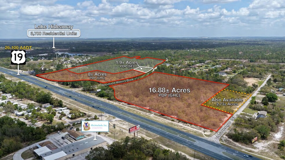 Primary Photo Of 10050 Woodland Waters Blvd, Weeki Wachee Land For Sale