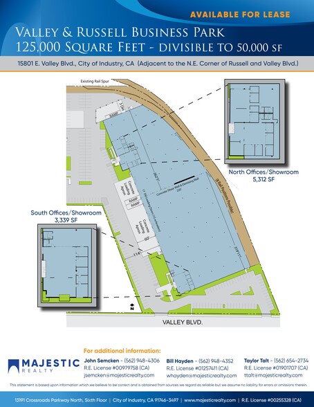 More Photos Of 15801-15811 E Valley Blvd, City of Industry Warehouse For Lease
