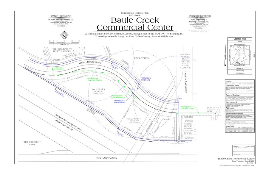 More Photos Of W Albany Pl, Broken Arrow Land For Sale