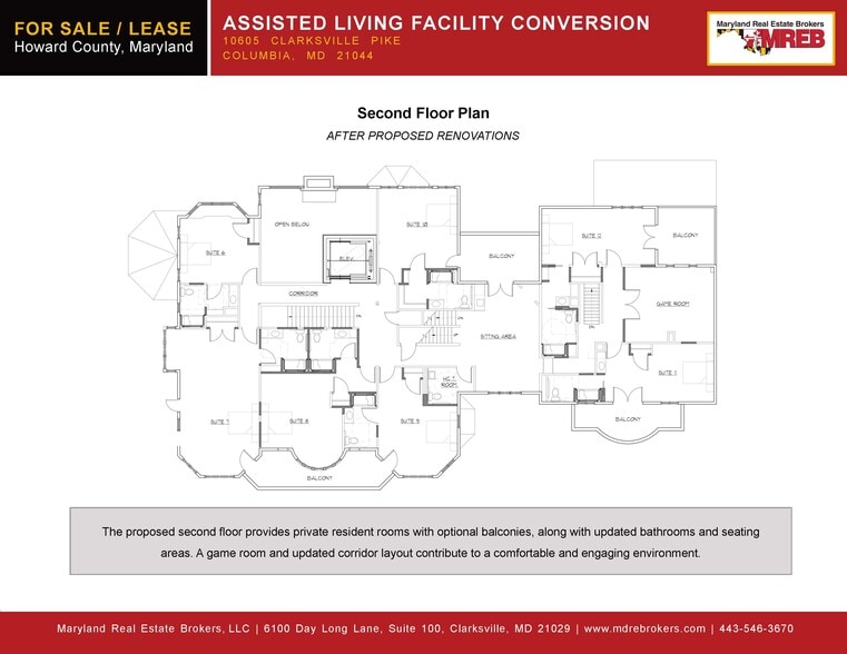 More Photos Of 10605 Maryland 108, Columbia Assisted Living For Sale