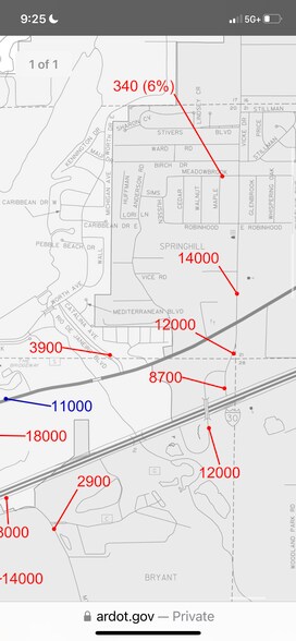 More Photos Of 2625 Springhill Rd, Bryant Land For Sale