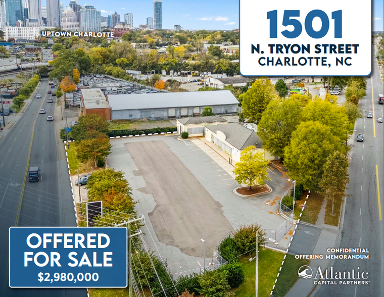 Primary Photo Of 1501 Tryon St, Charlotte Convenience Store For Sale