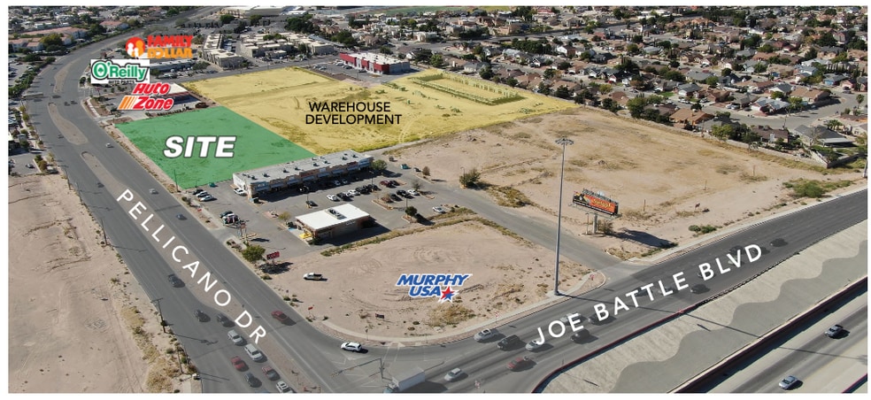 More Photos Of 12285 Pellicano Dr, El Paso Land For Sale