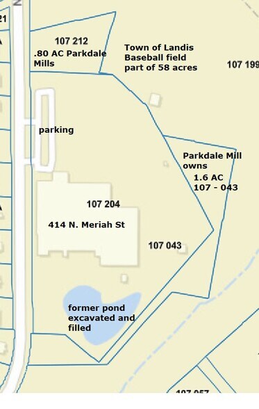 More Photos Of 414 N Meriah St, Landis Warehouse For Lease