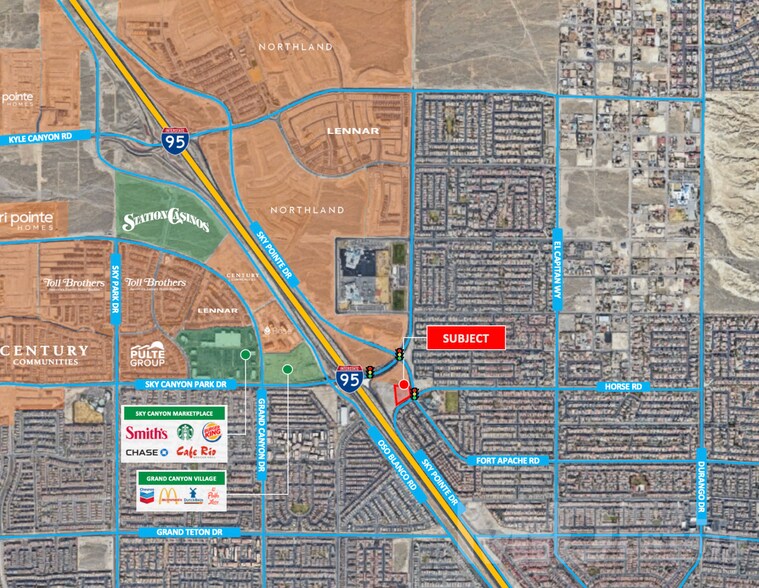 More Photos Of 8507 N Fort Apache Rd, Las Vegas Land For Sale