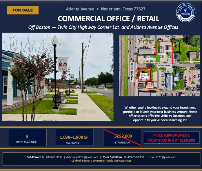 More Photos Of 1125 Atlanta Ave, Nederland Office For Sale