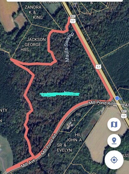More Photos Of 8055 US-17, Vanceboro Land For Sale