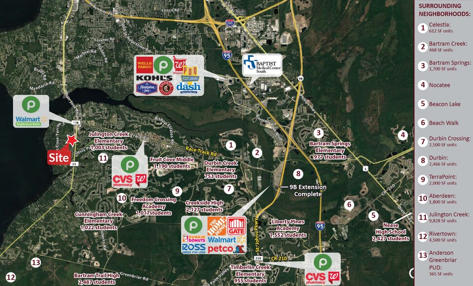 More Photos Of 616 State Road 13, Saint Johns General Retail For Lease