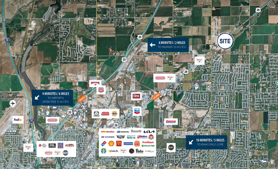 More Photos Of TBD Beach Dr, Idaho Falls Unknown For Lease