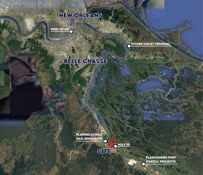 More Photos Of 17777 LA-23, Port Sulphur Land For Lease