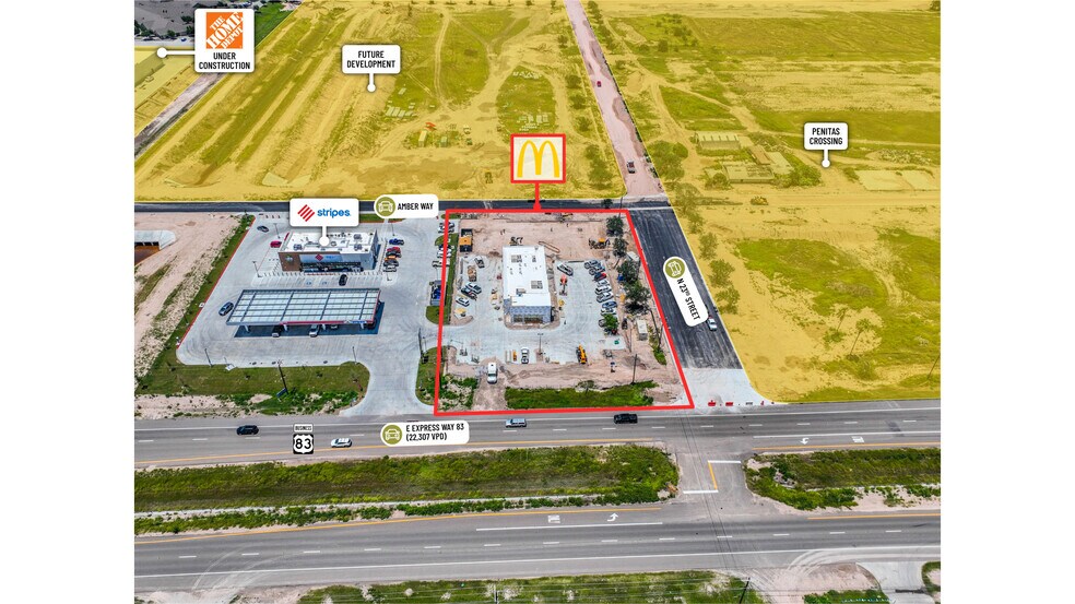 More Photos Of Hwy 83 & 23rd st, Penitas Fast Food For Sale