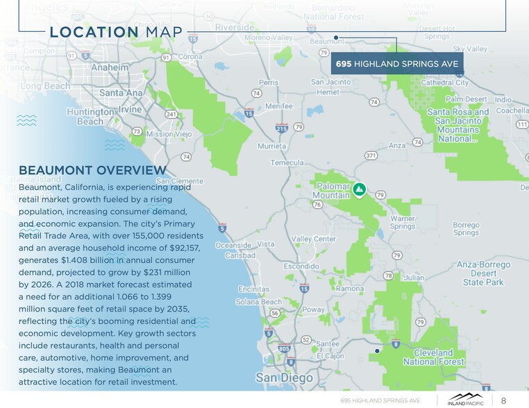 More Photos Of 695 Highland Springs Ave, Beaumont Land For Lease