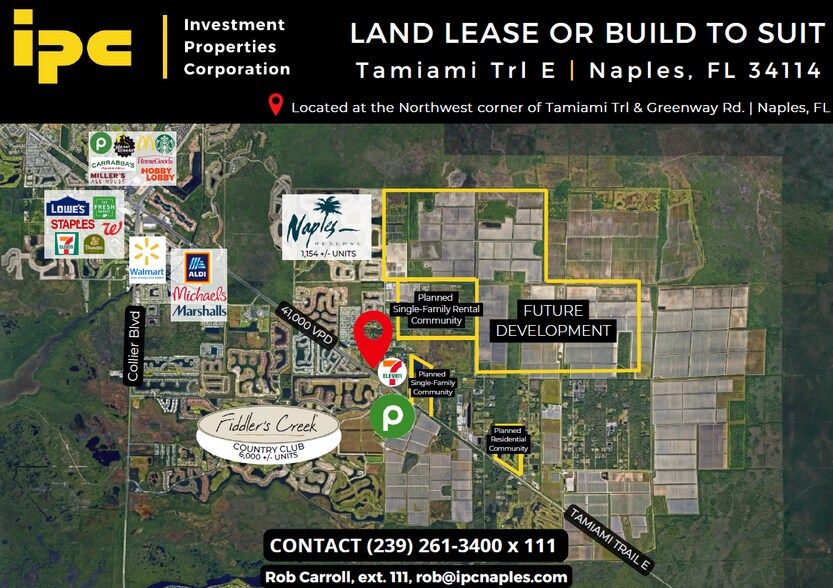 Primary Photo Of Greenway - Tamiami Trail East, Naples Land For Lease