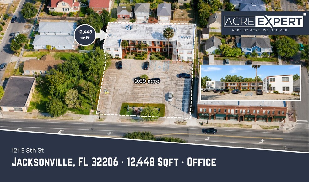 Primary Photo Of 121 E 8th St, Jacksonville Storefront Retail Office For Sale