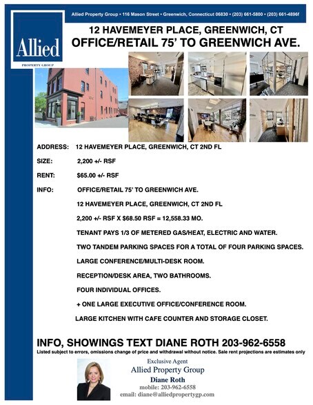 More Photos Of 12 Havemeyer Pl, Greenwich Office For Lease