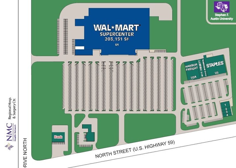 More Photos Of 4604 North St, Nacogdoches Storefront For Lease