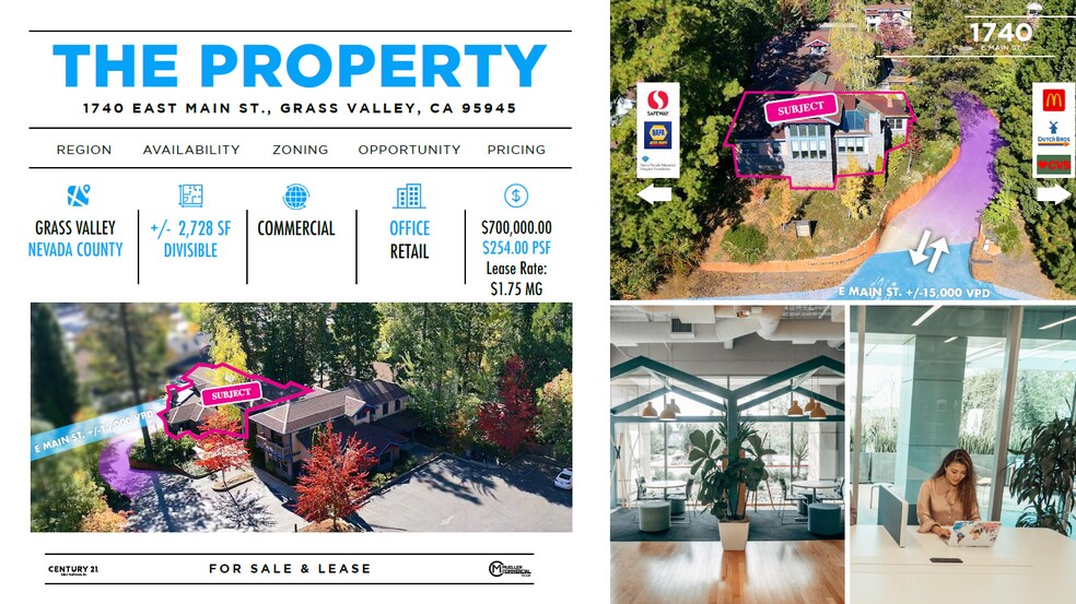 More Photos Of 1740 E Main St, Grass Valley Office For Lease