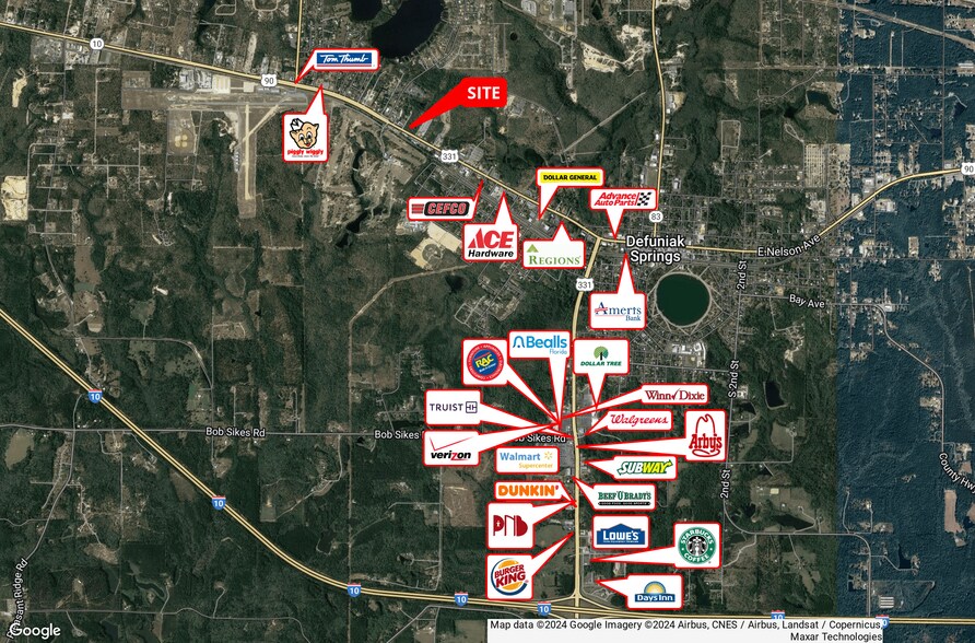 More Photos Of 1304 US Highway 90 W, Defuniak Springs Land For Sale