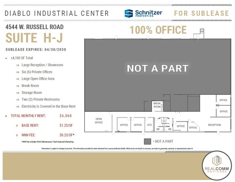 More Photos Of 4544 W Russell Rd, Las Vegas Warehouse For Lease