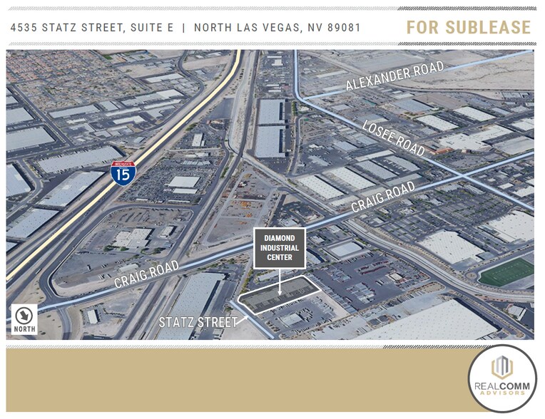 More Photos Of 4535 Statz St, North Las Vegas Warehouse For Lease