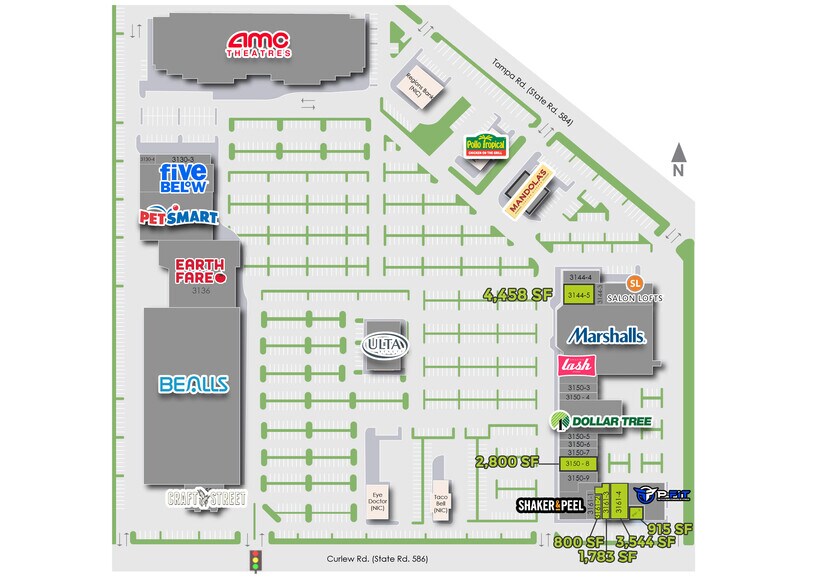 More Photos Of 3130-3150 Tampa Rd, Oldsmar Unknown For Lease