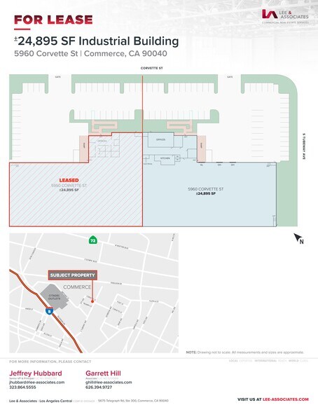 More Photos Of 5960 Corvette St, Commerce Warehouse For Lease