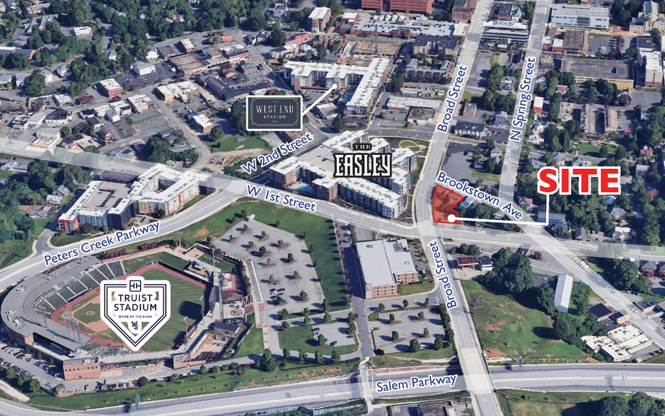 Primary Photo Of 712 Brookstown Ave, Winston-Salem General Retail For Sale