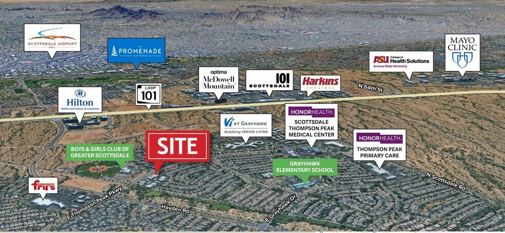More Photos Of 7900 E Thompson Peak Pky, Scottsdale Office For Sale