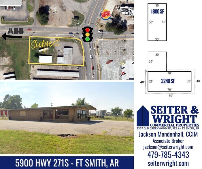 Primary Photo Of 5900 US-271, Fort Smith Storefront For Sale