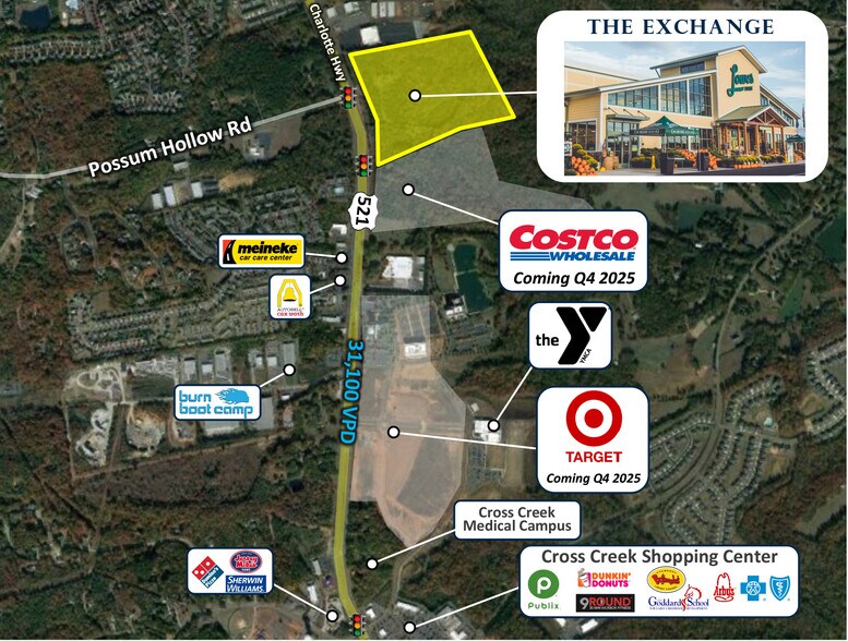 More Photos Of 8918 Charlotte Hwy, Indian Land General Retail For Lease