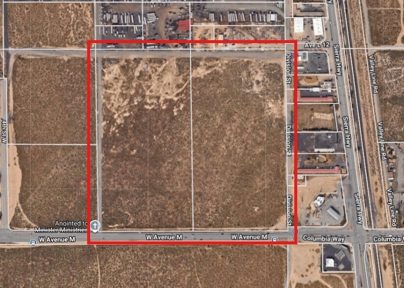 Primary Photo Of Avenue M Vic @ 2nd Street West, Lancaster Land For Sale