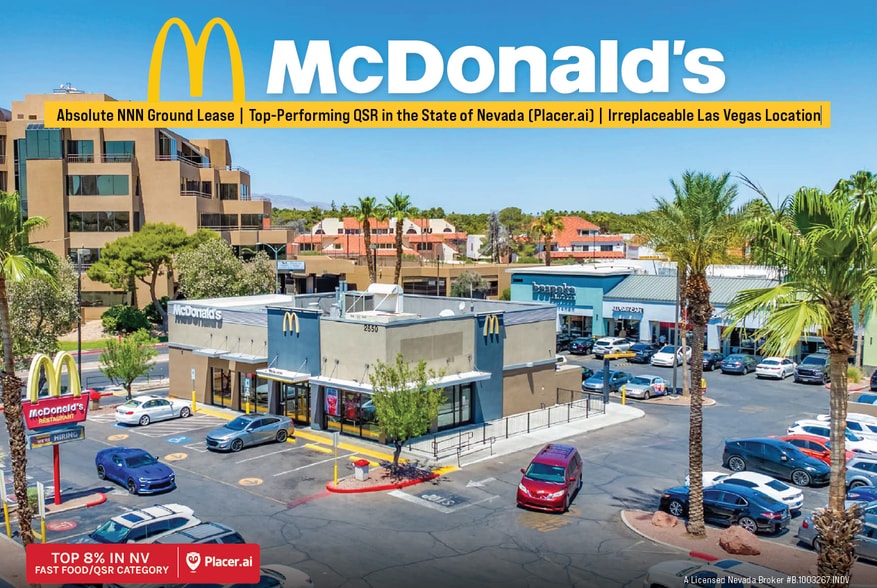 Primary Photo Of 2650 W Sahara Ave, Las Vegas Fast Food For Sale