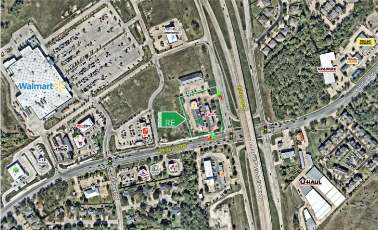 More Photos Of 501-507 N Harvey Mitchell Pky, Bryan Storefront For Lease