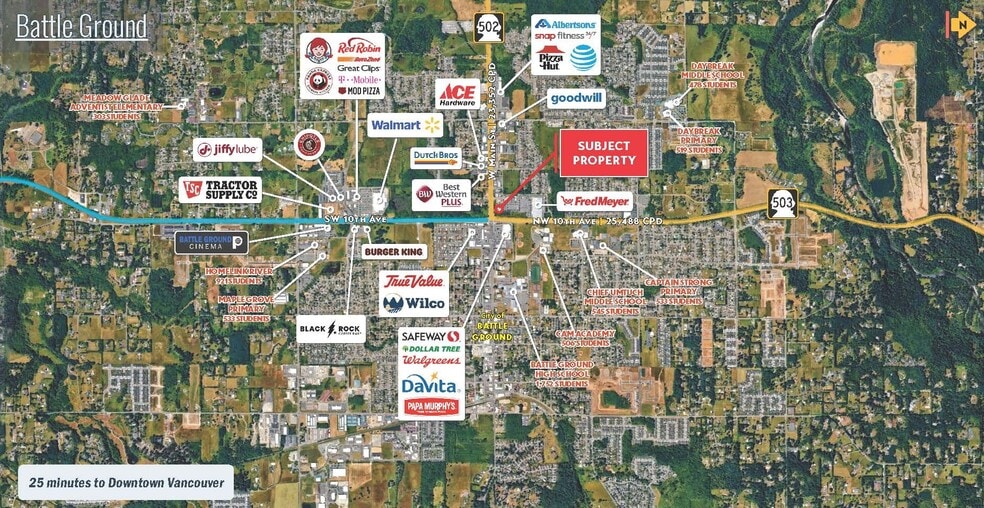 More Photos Of 11 NW 12th Ave, Battle Ground Storefront For Sale